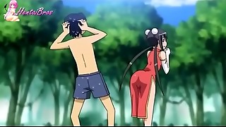 hentai man pummels everygirl in the island