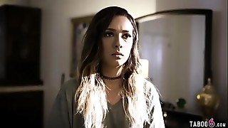 Bad stepuncle takes teen pussy during a trip he planned for them